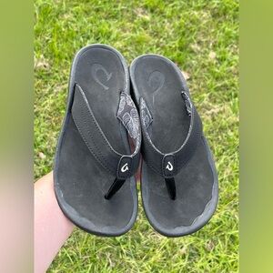 EUC Olukai Obama Beach Flip Flop Sandal Womans Size 6